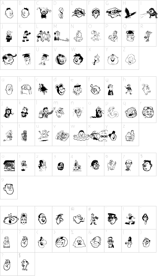 Toons One Schriftart Font Download Kostenlos